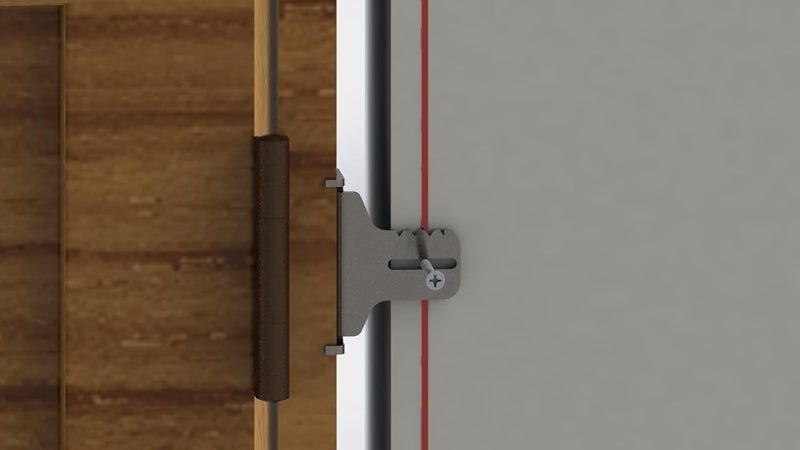 door install kit Door Install Clips™ | Quick & EZ Door Installs | Patented Strength Gussets - Image 4